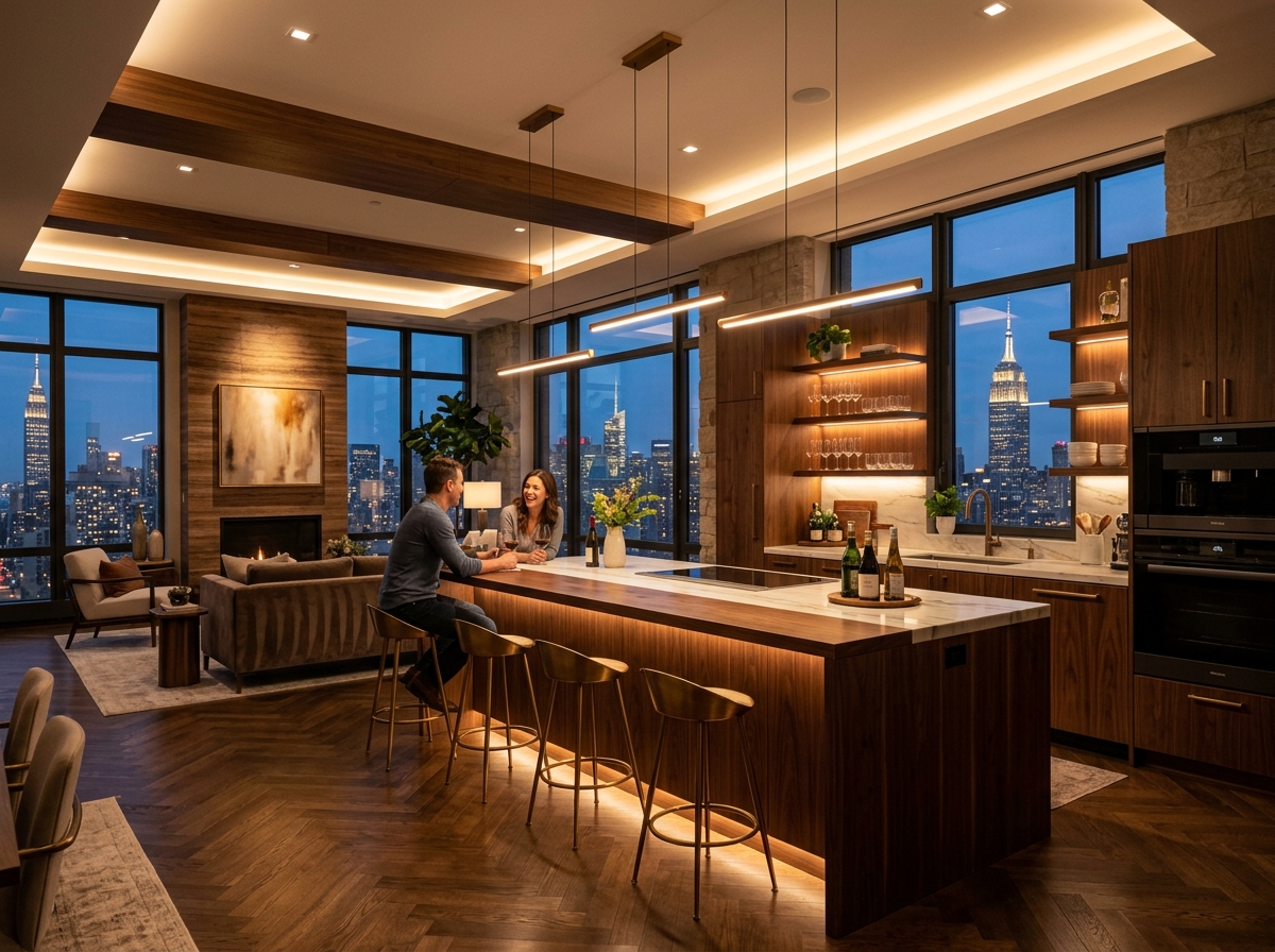 Penthouse Open Space Kitchen